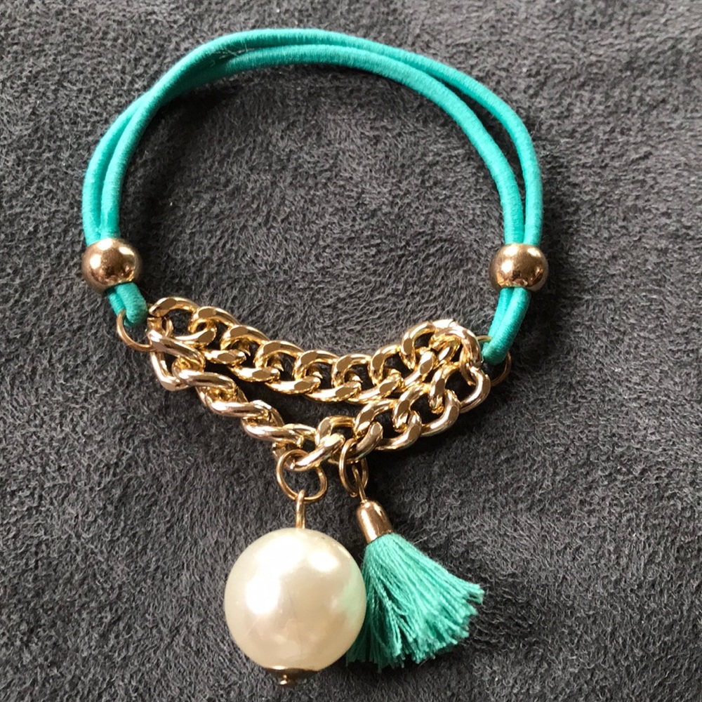 Cute chain pearl bracelet
